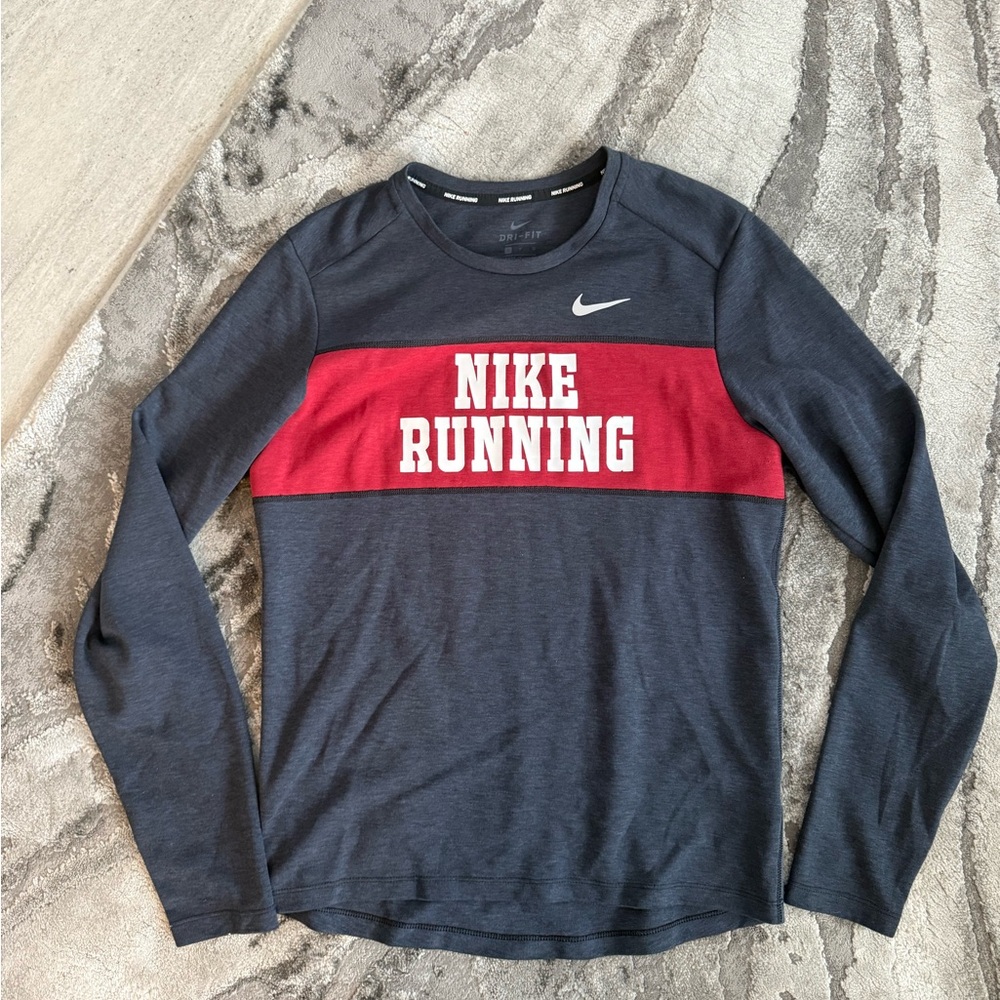 Nike Dri-FIT Running Shirt - Gray